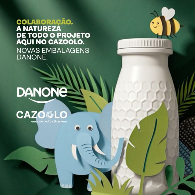 Campanha Cazoolo e Danone: colaboração